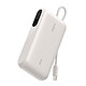 Belkin UltraCharge Powerbank 10K avec Câble et Ecran Intégrés (Sable) Batterie externe 10K avec câble et écran intégrés