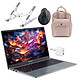 Blackview AceBook 6 R3 3300U 16/512 + Souris sans fil pour gaucher + Support pliable INOVU INSUTR16 + INOVU Blush Backpack (Rose) + INOVU Chargeur Secteur USB-C 70W GaN PC portable Blackview AceBook 6 R3 3300U 16/512 Windows 11 Professionnel + Souris sans-fil ergonomique pour gaucher + Sac à dos + Support pliable + Chargeur USB-C + Câble USB4