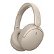 Sony WH-CH730N Beige Casque circum-aural sans fil - Bluetooth 6.0 - Réduction de bruit active - Commandes/Micro - Autonomie 50h