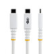 Acheter StarTech.com Câble USB-C vers USB-C 2.0 - 240W 5A PD EPR - 3 m - Blanc