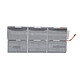 Eaton EB012SP Eaton Easy Battery+ - Batterie de remplacement 36 V, 6 x 6 V/9 Ah, pour 5P
