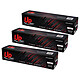 UPrint Pack de 3 toners compatibles Brother TN-241Y / TN-245Y (Jaune) Pack de 3 toners compatibles Brother TN241Y et TN245Y (1 400 pages à 5%)