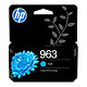HP 963 (3JA23AE-LS1) - Cyan - Cartouche d'encre cyan (700 pages à 5%)