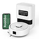 iRobot Roomba Mini (Blanc) Robot aspirateur et laveur - mode aspiration ou lavage par lingettes jetables - navigation LiDAR ClearView avec détection des tapis - base de vidage automatique - format compact