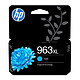 HP 963XL (3JA27AE-LS1) - Cyan - Cartouche d'encre cyan haute capacité (1600 pages à 5%)