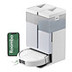 iRobot Roomba Plus 415 (Blanc) Robot aspirateur et laveur - puissance d'aspiration de 20 000 Pa - lingettes rotatives DualClean - navigation LiDAR ClearView - base AutoWash avec vidage automatique