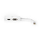 Acheter Nedis Adaptateur Mini-DisplayPort vers HDMI, DVI et VGA - 4K 60Hz - (Mâle/Femelle)