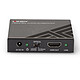 Lindy Embedder audio HDMI 18G Injecteur audio HDMI 2.0 avec bande passante de 18 Gbit/s, sortie HDMI, entrées HDMI, TosLink (optique) et audio 3,5 mm