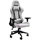 The G-Lab K-Seat Platinium EX (Gris) Siège en tissu pour gamer - dossier réglable à 155° - accoudoirs 4D - poids maximal 120 kg