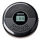 Lenco CD-340BK Reproductor de CD portátil - radio DAB+/FM - Bluetooth 5.3 - pantalla LCD - autonomía de 8 horas