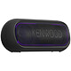 Kenwood AS-P150BT Enceinte sans fil 40 Watts - Bluetooth 5.3 - effets lumineux - AUX/USB/Lecteur carte SD - autonomie 8 heures
