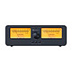 Fosi Audio LC30-Y Noir Commutateur hi-fi pour 2 amplificateurs / 2 paires d'enceintes 2 x 250 W avec double VU-mètre analogique
