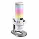 Corsair Voxara (Blanc) Microphone pour gamer - USB - condensateur cardioïde - molette multifonction, capteur tactile Tap-to-Mute - écran OLED intégré - rétroéclairage RGB compatible Corsair iCUE - support aluminium