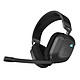 Corsair HS80 v2 Max Wireless (Gris acero) Auriculares gaming inalámbricos - circumaurales - Bluetooth/RF 2.4 GHz - Dolby Atmos - micrófono omnidireccional - compatibles con PC, Mac, PlayStation 5, PlayStation 4, Nintendo Switch