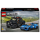 LEGO Speed Champions 77264 The Jaguar Project 7 and Land Rover Defender Building Set - STEM Model - 2 Toy Cars &amp; 2 Driver Minifigures - Birthday Gift for 10-Year-Old Boy