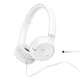 JBL TUNE 530C Blanc Casque supra-auriculaire fermé filaire avec micro intégré - Hi-Res - Câble plat anti-noeuds - USB-C