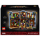 LEGO Icons 11379 La libreria: Book Nook Set di costruzioni per adulti con fermalibri - Decorazione 3D per scaffale, soggiorno o ufficio - 2 minifigure e accessori - Idea regalo fai da te