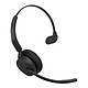 Jabra Evolve3 45 Link390C MS Mono Micro-casque sans fil mono professionnel - Bluetooth 5.3 - réduction de bruit active - USB-C - certifié Microsoft Teams