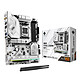 ASRock B850 Steel Legend WiFi Carte mère ATX Socket AM5 AMD B850 - 4x DDR5 - M.2 PCIe 5.0 - USB 3.1 - PCI-Express 5.0 16x - LAN 2.5 GbE - Wi-Fi 7