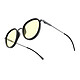 GUNNAR Tomb Raider Croft (Amber 0.2) Lunettes de confort occulaire pour le jeu vidéo - forme ronde - anti-lumière bleue - revêtement premium G-Shield