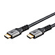 Goobay Plus Câble HDMI 2.2 16K (3 m) Câble HDMI mâle vers HDMI mâle compatible 16K@60Hz et 8K@240Hz (3 mètres)