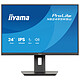 iiyama 24" LED - ProLite XB2495WSU-B1 Monitor PC Full HD 1080p - 1920 x 1200 píxeles - 4 ms (gris a gris) - 16/10 - Panel IPS - 100 Hz - HDMI/DisplayPort - Pivotante - Negro