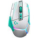 Logitech G G502X Plus Bianco/Menta Mouse wireless da gaming - per destrorsi - sensore ottico 25000 dpi - 13 pulsanti programmabili - tecnologia wireless Lightspeed - retroilluminazione RGB Lightsync