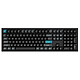 Keychron Q6 Ultra 8K Clavier avec ou sans fil - USB/Bluetooth/RF 2.4 GHz - interrupteurs mécaniques rouges (switches Keychron Silk POM Red) - rétroéclairage RGB - AZERTY, Français