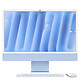 Apple iMac M6 (2026) 24" 16 Go 256 Go Bleu (MH1H4FN/A) Magic Keyboard avec Touch ID Puce Apple M6 (CPU 12 coeurs / GPU 12 coeurs) 16 Go SSD 256 Go Ecran Retina 4.5K 24" Wi-Fi 7/Bluetooth 2.5 Gigabit Ethernet 4x Thunderbolt/USB 4 Webcam macOS 27