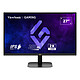ViewSonic 27" LED - VX2757-2K-PRO Ecran PC 2.5K - 2560 x 1440 pixels - 1 ms (MPRT) - 16/9 - Dalle IPS - HDR10 - 200 Hz - FreeSync/G-SYNC Compatible - DisplayPort/HDMI - Noir