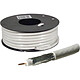 Coaxial cable for TV / Satellite antenna (25 m roll) Coaxial cable for TV / Satellite antenna (25 m roll)