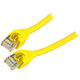 Cable RJ45 de categoría 6 S/FTP 2 m (amarillo) 