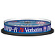 Verbatim DVD-R 4.7 Go 16x (par 10, spindle) Verbatim DVD-R 4.7 Go certifié 16x (pack de 10, spindle)