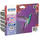 Epson T0807 MultiPack - Epson T0807 MultiPack - Cartuccia d'inchiostro nero / ciano / magenta / giallo / ciano chiaro / magenta chiaro - confezione da 6