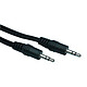 Câble audio Jack 3.5 mm stéréo mâle/mâle (5 mètres) Cordon audio Jack 3.5 mm stéréo mâle / mâle