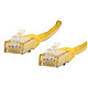 RJ45 Cat 6 U/UTP cable 3 m (Yellow) Cat 6 network cable
