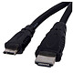 Câble HDMI mâle / mini HDMI mâle - (1.5 mètre) Câble HDMI mâle / mini HDMI mâle - (1.5 mètre)