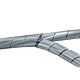 Recubrimiento para ordenar cables - diámetro 60 mm máx. - longitud 10 m (color blanco) 