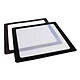 Filtre à poussière magnétique carré 120 mm (cadre noir, filtre blanc) Filtre à poussière magnétique carré 120 mm (cadre noir, filtre blanc)