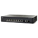 Cisco SG250-10P Switch gestibile Small Business 8-Port 10/100/1000 PoE Gigabit 62W 2-Port Combo mini-GBIC