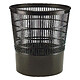 Black wastepaper basket Black wastepaper basket