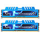 G.Skill XM Series RipJaws X Series 16 Go (kit 2 x 8 Go) DDR3 1600 MHz CL9 Kit Dual Channel DDR3 PC3-12800 - F3-1600C9D-16GXM