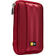 Case Logic QHDC-101R semi-rigid case for 2.5'' external hard drive (red colour)