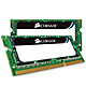 Corsair Mac Memory SO-DIMM 8 GB (2x 4 GB) DDR3 1066 MHz CL7 Kit di RAM SO-DIMM DDR3 PC8500 a doppio canale per Mac - CMSA8GX3M2A1066C7