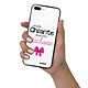 Evetane Coque iPhone 7 Plus/ 8 Plus Coque Soft Touch Glossy Un peu chiante tres attachante Design pas cher