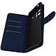 Avizar Étui pour Vivo X80 Pro Clapet Portefeuille Fonction Support Vidéo  bleu nuit - Etui Folio portefeuille en éco-cuir spécifique pour Vivo X80 Pro