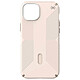 Speck Coque pour iPhone 15 Plus Presidio2 Grip Clicklock Beige - Coque MagSafe, signée Speck série Presidio2 Grip conçue pour votre iPhone 15 Plus