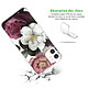 Avis LaCoqueFrançaise Coque iPhone 11 silicone transparente Motif Fleurs roses ultra resistant