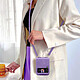 Acheter Avizar Coque pour Samsung Z Flip 4 Cuir Porte cartes Bandoulière  Versatile Case violet clair