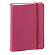 QUO VADIS Carnet de note emboité 10x15cm 192 pages lignée rose framboise